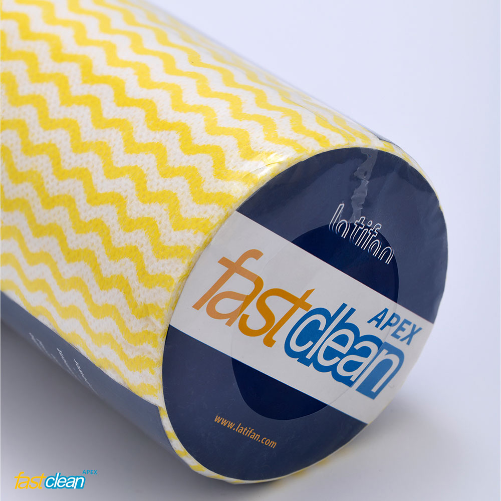 دستمال چندمنظوره طرح دار برند FastClean (25 عددی)