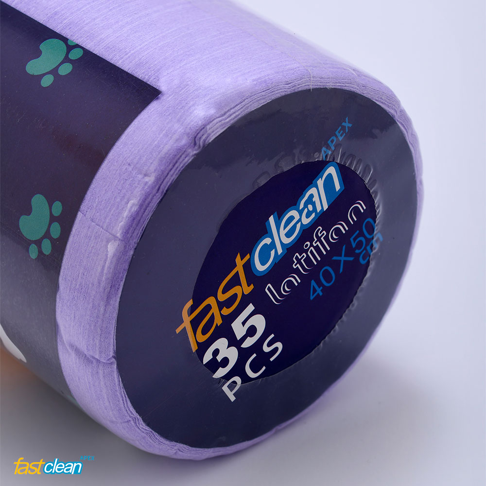 دستمال چندمنظوره طرح رنگی برند FastClean (25 عددی)