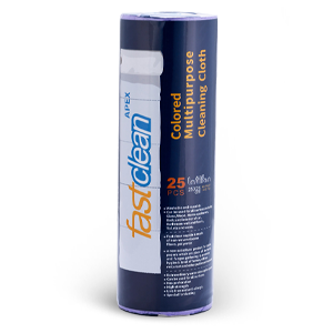 دستمال چندمنظوره طرح رنگی برند FastClean - پک 4 عددی