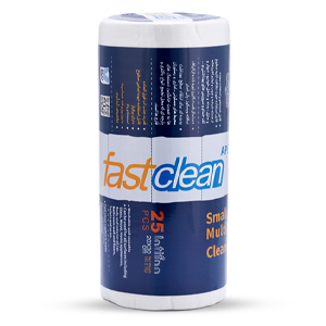 دستمال چندمنظوره کوچک برند FastClean  - پک 50 عددی