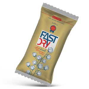 حوله یکبارمصرف گلد برند FastDry سایز 40*80 و گرماژ 80 - پک 10 عددی