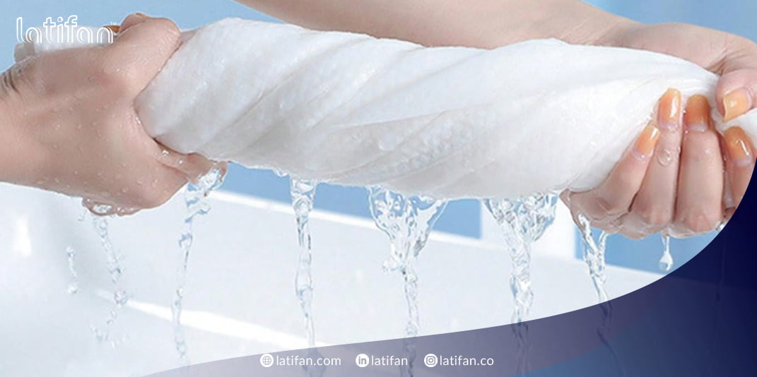 حوله یکبار مصرف فست درای برای سفر 