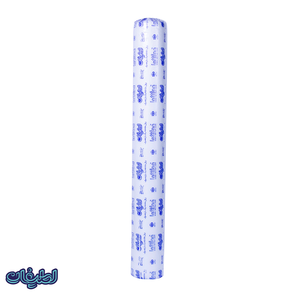 رول ملحفه یکبارمصرف لطیفان عرض 20-60 cm گرماژ 17 - پک 5 عددی