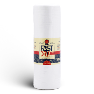 رول حوله یکبارمصرف برند FastDry گرماژ 80 - پک 12 عددی